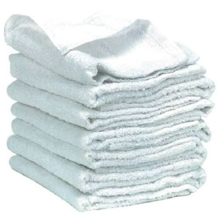 - GHP 72-Pcs White 100% Cotton 12