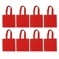 thumbnail image 1 of 12PCS 15x15cm Solid Color Eco-Friendly Handbags Portable Tote Bags Nonwoven Storage Pouches Packaging Bags (Random Color), 1 of 7