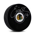 thumbnail image 1 of Ed Olczyk Autographié Chicago Noirhawks Hockey Rondelle, 1 of 2