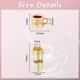 thumbnail image 2 of 12 mini dijes de taza de café de latón chapado en oro de 18 quilates, de 2 estilos, con forma de botella dorada y palabras, para hacer joyas., 2 of 7