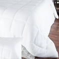 thumbnail image 4 of Trademark 64-23-K 1 x 92 x 106 in. Bluestone Oversized Reversible Down Alt Comforter with Sherpa - King, 4 of 4