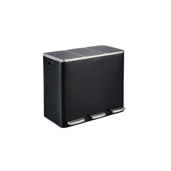 The Step N' Sort 3 x 18L, poubelle à trois compartiments et bac de recyclage