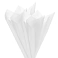 thumbnail image 1 of Papel de Envoltura Floral de Algodón Coreano de 114 Hojas, 11.8 Pulgadas/30 cm, Papel de Envoltura Floral Impermeable para Ramos/Embalaje de Regalos [Blanco], 1 of 6