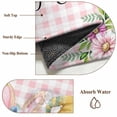 thumbnail image 2 of Easter Gnomes Kitchen Runner Rug 2x6 Washable Runners for Hallway Non Slip Watercolor Floral Daisy Eggs Spring Pink Plaid Large Area Rug Indoor Floor Carpet for Bathroom Laundry Entryway Bedroom, 2 of 8