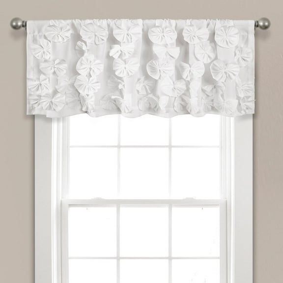 Lush Decor Riley Ruffled Window Treatment