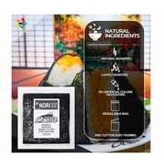 Kimnori Roasted Seaweed Sheets, Half-Cut Size for Sushi & Kimbap, 100 Count, 4.58 oz
