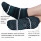 thumbnail image 4 of Calcetines antideslizantes unenow con agarre y acolchado para yoga y pilates, 4 of 8