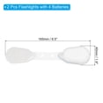 thumbnail image 2 of Unique Bargains LED Flashlight, 2 Pack Night Shift Flashlights Running Light, Blue, 2 of 7