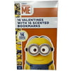 Minions 16ct Scented Bookmarks Valentine's Day Exchange Cards Despicable Me