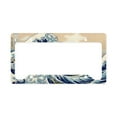 thumbnail image 1 of CafePress - Hokusai Great Wave License Plate Holder - Aluminum License Plate Frame, License Tag Holder, 1 of 1