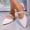 White, variant on Women's Sleek Pointed Toe Slingback Flats, Lightweight Slip-On Mules with Thin Strap, Casual Closed-Toe Shoes for Summer Outings, Vacations Black 9.5(43)