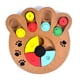 thumbnail image 1 of Juego de estrategia de inteligencia para perros, juguete interactivo de escondite y comida lenta, rompecabezas de madera para perros y gatos (huella de pata), 1 of 5