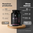 thumbnail image 3 of Metil Folato | 180 Cápsulas | Adicionado Con Betaína, B6, B12 y Vitamina C | Methyl Folate Blend | B Life., 3 of 7