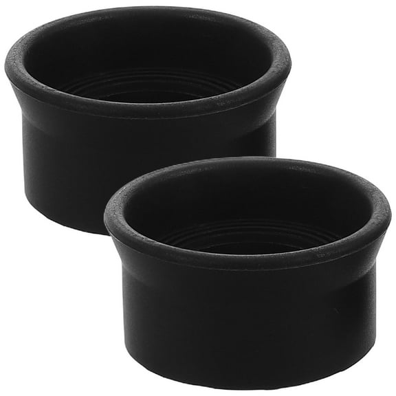 Soimiss 2Pcs Black Rubber Eye Cover Guards for Binoculars Anti Glare Design