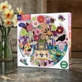thumbnail image 4 of eeBoo Piece & Love: Fruits & Flowers - 500 Piece Puzzle - Adult Round Jigsaw, 23" Diameter, Includes Image Reference Insert, High-Quality Pieces, 4 of 7