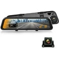 thumbnail image 1 of REXING M2 Smart BSD ADAS Dual Mirror Dash CAM 12 IPS Touch Screen, 1080p (Front+Rear), 1 of 4