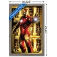 thumbnail image 3 of Marvel Cinematic Universe - Iron Man 2 - Hall of Armor Wall Poster, 14.725" x 22.375", Framed, 3 of 3