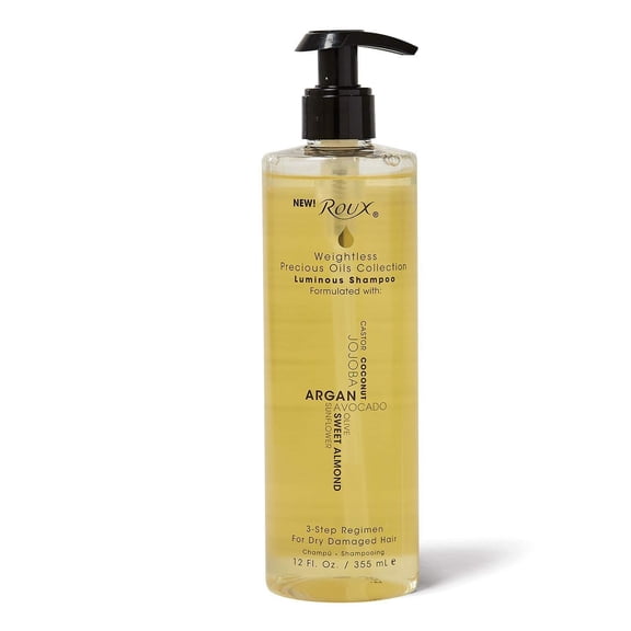 ROUX- WEIGHTLESS PRECIOUS OILS LUMINOUS SHAMPOO & SOFTENING CONDITIONER COMBO * BEAUTY TALK LA *