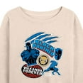 thumbnail image 3 of Marvel Black Panther - Wakanda Forever Stickers - Women's French Terry Pullover Sweatshirt, 3 of 5