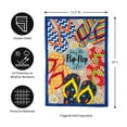 thumbnail image 2 of Evergreen Flag Flip Flop Life Garden Linen Flag 12.5 x 18 Inches Indoor Outdoor Decor, 2 of 5