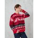 thumbnail image 4 of Suéteres navideños para mujeres, hombres y parejas, suéter feo unisex, suéter de punto con estampado de renos navideños, sudadera navideña de Papá Noel, 4 of 5