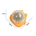 thumbnail image 1 of Juguetes de hierba gatera, comida natural para gatos, bola comestible de hierba gatera, aperitivos de menta (naranja Ndcxsfigh Libre de BPA, 1 of 2