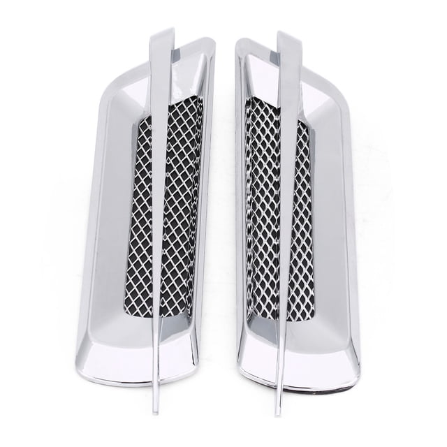 Rejilla de flujo de aire, 2 piezas Cubierta del orificio de ventilación de aire lateral del automóvil Rejilla de flujo de aire lateral Funcionamiento suave