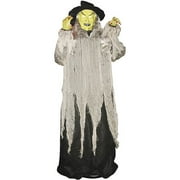 Animated Floating Monster Witch (Moves and Spins), 5' Tall