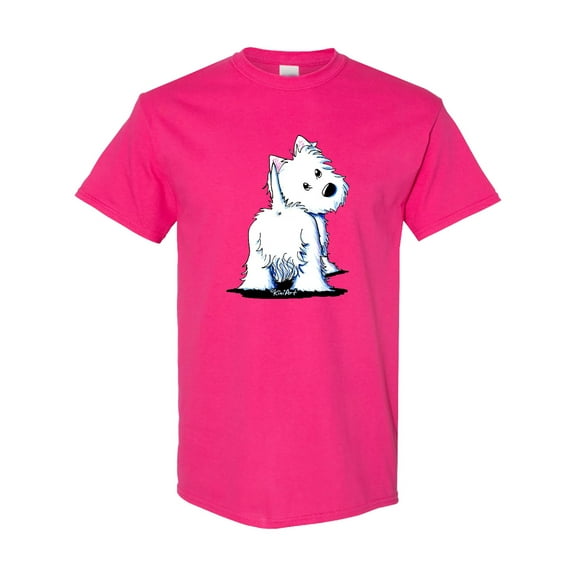 Inktastic Fluffybutt Westie T-Shirt