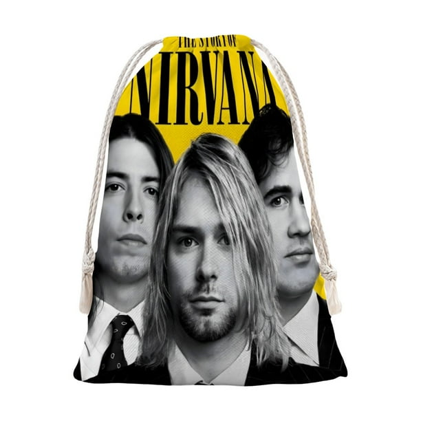 Nirvana Bolsa de regalo con cierre de cinta navideño para decoración de Navidad,50cm×80cm.