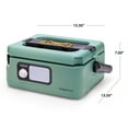 Presto 6Quart Nomad® Traveling Slow Cooker, Green 06016