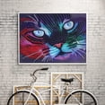 thumbnail image 3 of 5D bricolaje forma especial diamante pintura color gato punto de cruz bordado Tmvgtek decoración de arte en el hogar, 3 of 9