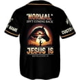 thumbnail image 3 of Lotusprinthandmade Personalized Name Christian Jesus Forgiven Unisex Baseball Jersey XS-5XL Multicolor, 3 of 5