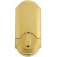 thumbnail image 2 of Kwikset 99090-817 SmartCode 909 Electronic Deadbolt Featuring SmartKey in Polished Brass, 2 of 5