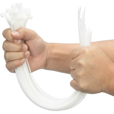 Cable Ties Black, 100 Pack Zip Ties 12 Inch Long, 300mm X 3.6mm 40lbs Tensile Strength With UV Resistant, Nylon Plastic Self Locking Large Heavy Duty Cable Wrap For Tidy Wires Home