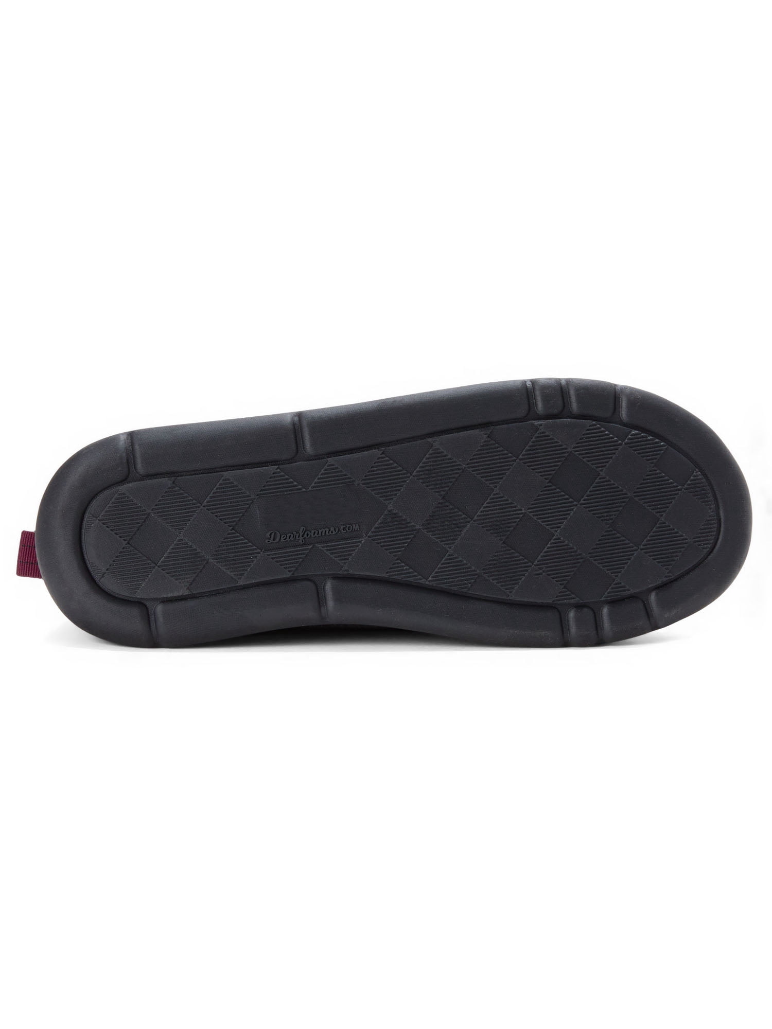 Dearfoams Cozy Comfort Men's Jersey Closeback Slippers