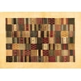 thumbnail image 1 of Ahgly Company Indoor Rectangle Solid Brown Modern Area Rugs, 8' x 10', 1 of 4