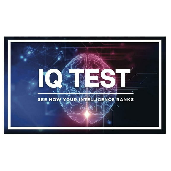 Gift Republic IQ Test Trivia Cards, Multi