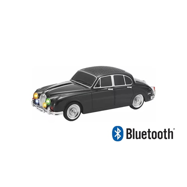 Altavoz Bluetooth Jaguar Mark 2 1965 Nazano con Radio FM y Luces LED