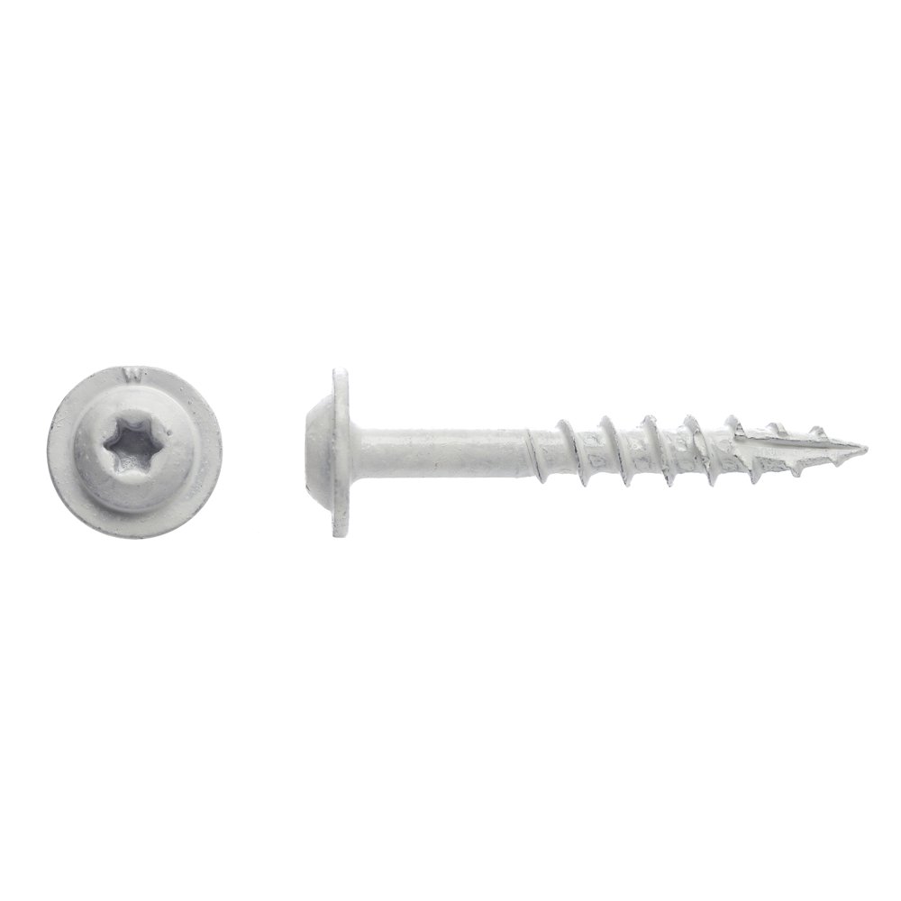 Big Timber 5GDW7114W 7x11/4 in. White Garage Door Weather Strip Screw