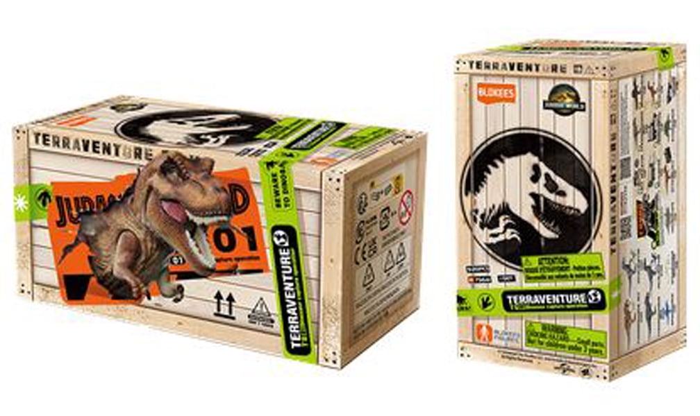 Blokees Jurassic World Terraventure Blind Box Plastic Model Kit Case of 12