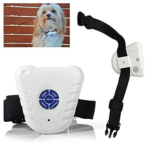 Dog Pet Stop Barking Collar Anti Bark Ultrasonic Sound Training Aid Control 