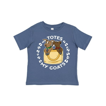 

Inktastic Cute Goats Totes My Goats Gift Toddler Boy or Toddler Girl T-Shirt