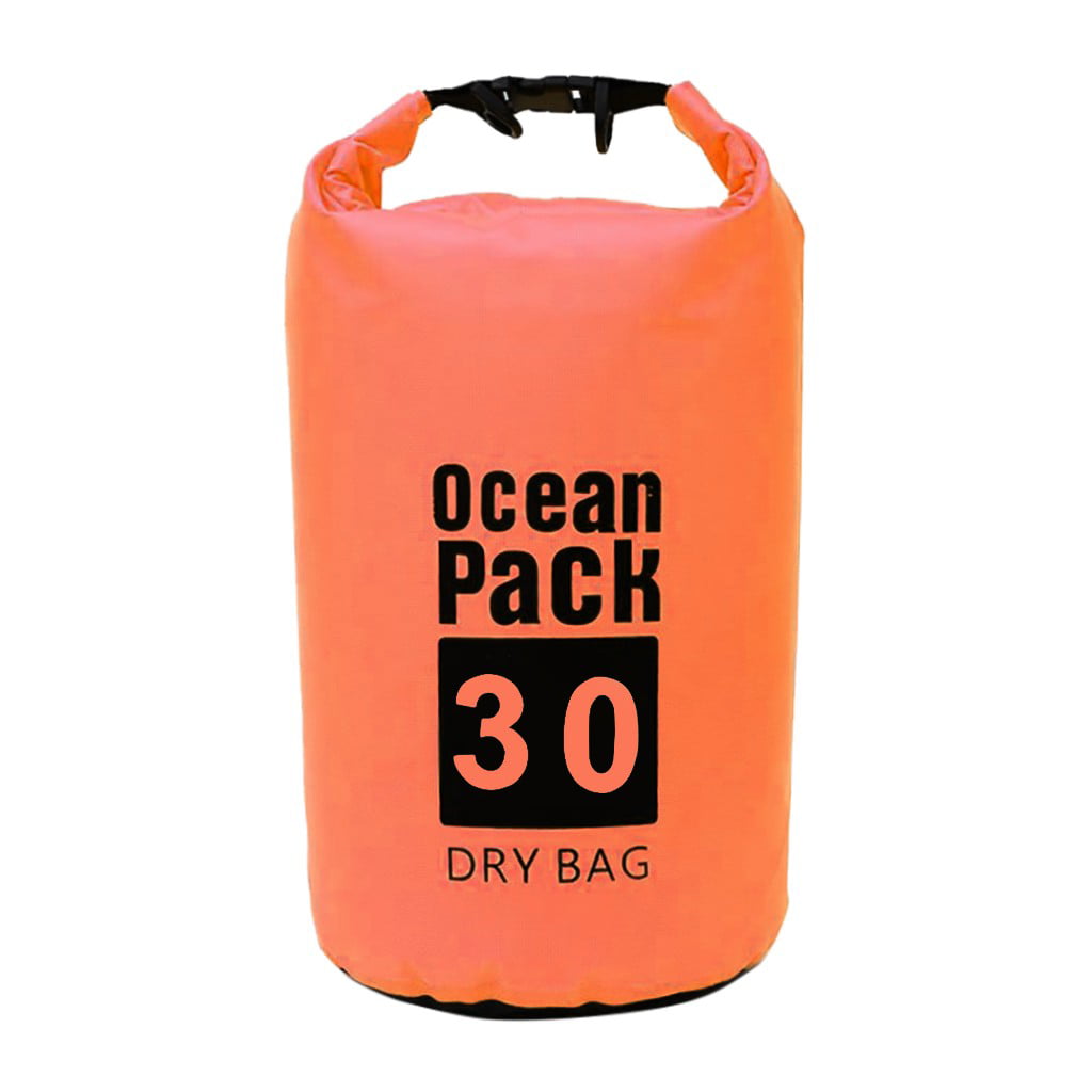 30L Waterproof Dry Bag Sack For Canoe Floating Boating Kayaking Camping Backpack 