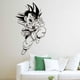 thumbnail image 3 of Goku Dragon Ball Pintura decorativa Vinilo Adhesivo de pared Figura de dibujos animados Calcomanías para habitación de niños, 56x31cm Fokelyi CKCH6TY76, 3 of 6