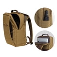 thumbnail image 3 of KAUKKO Large Travel Backpack Set -17.8L Multifunctional Backpack with 15.6-Inch Laptop Compartment, Durable Design, 26.6L Waterproof Carry-on Bag, Flight Approved BLACK, 3 of 5