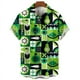 thumbnail image 3 of Camisas hawaianas con estampado de frutas a la moda para hombre, camisa informal de manga corta con estampado 3D de talla grande para hombre, camisa hawaiana de playa de verano, 3 of 4