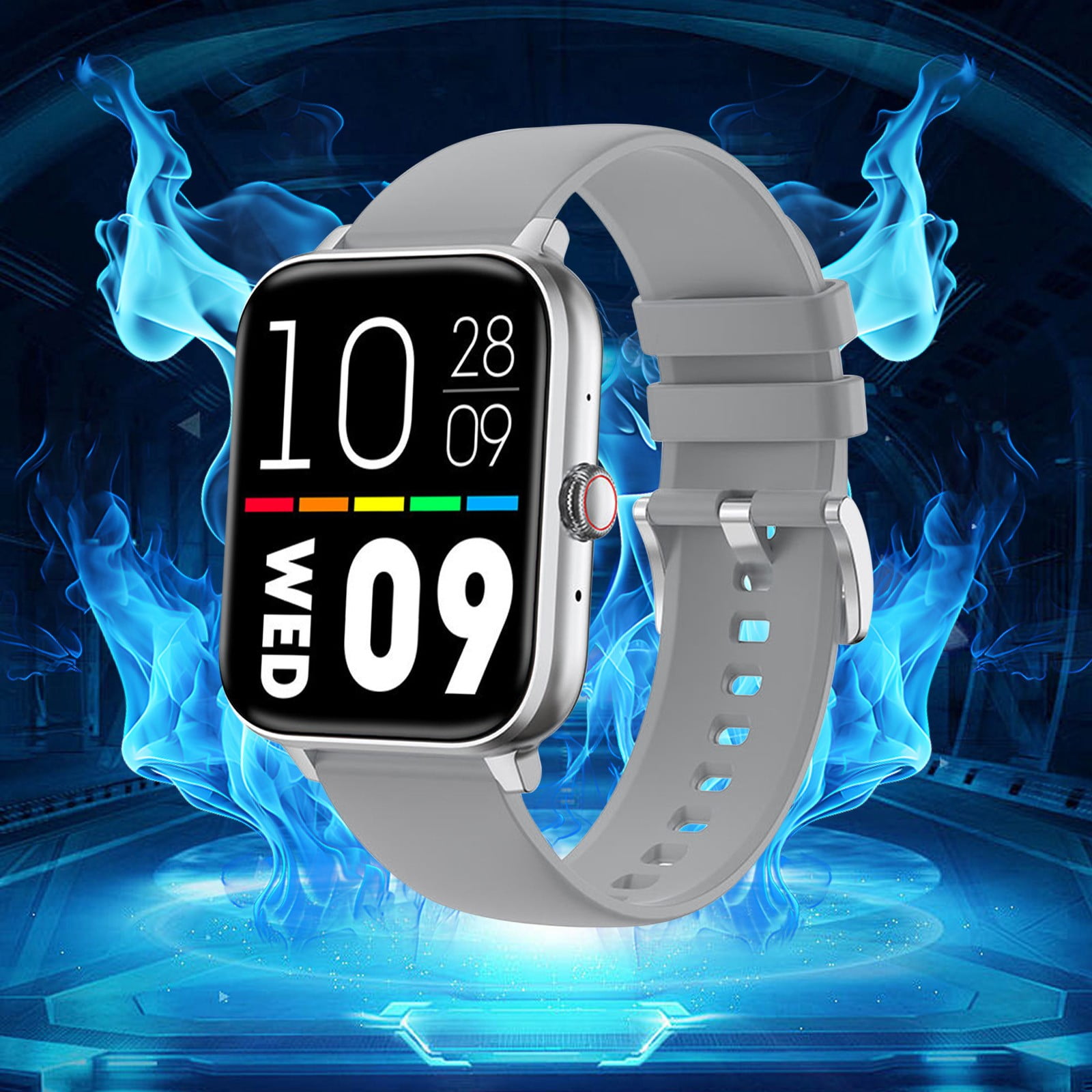 Jubipavy Smart Watch Full Screen Smart Watches For Android IOS Phones Smart Fitness Watch For Women Man Smartwatch