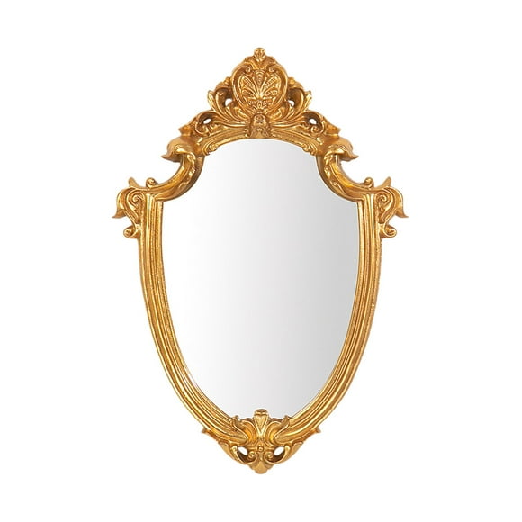 jifeng Decorative Wall Mirror, Vintage Hanging Mirrors for Bedroom Living Room Dresser L