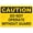 Warning Sign 4, variant on Metal Sign Caution CATALOGUE ERROR – VERIFY LEGEND DO NOT OPERATE WITHOUT GUARD - 8"x12" Aluminum Equipment Warning Sign for Office, Enterprise, Workshop